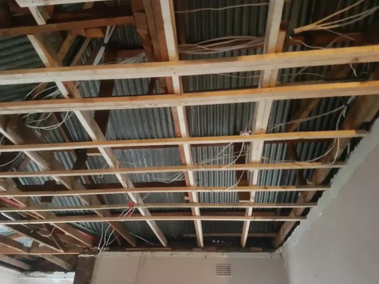 Renovating the ceiling
