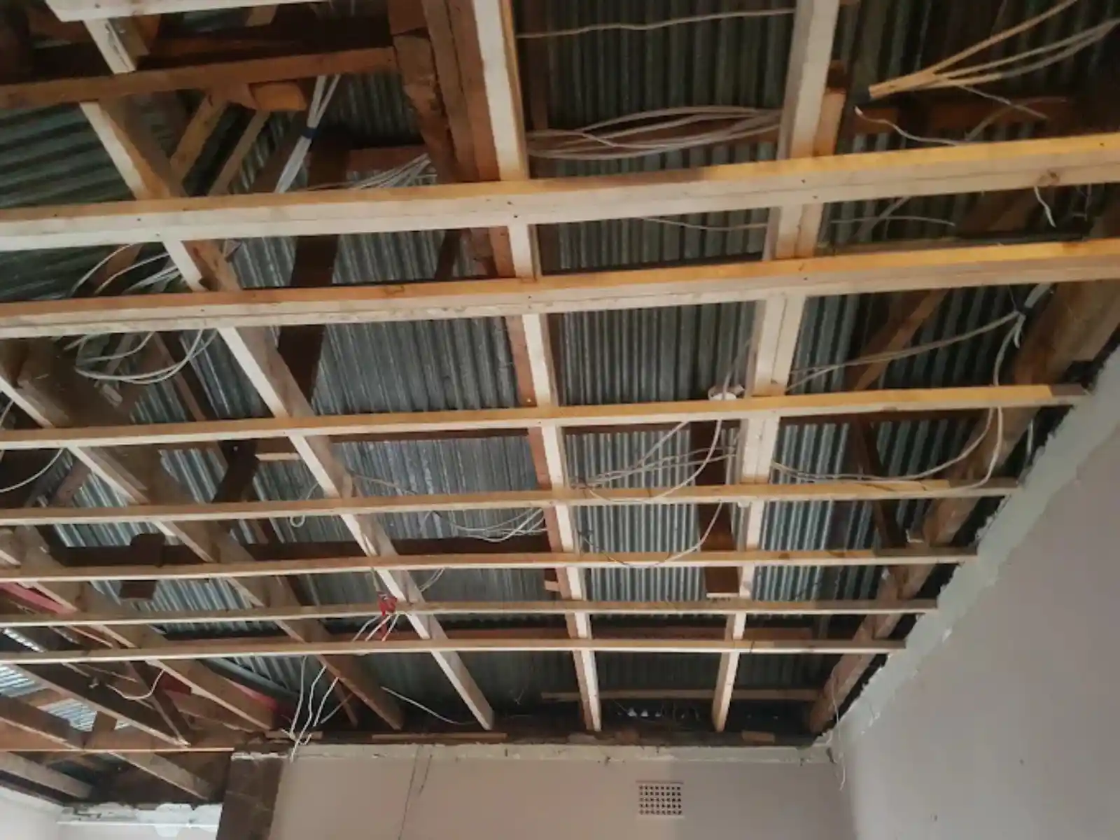 Renovating the ceiling